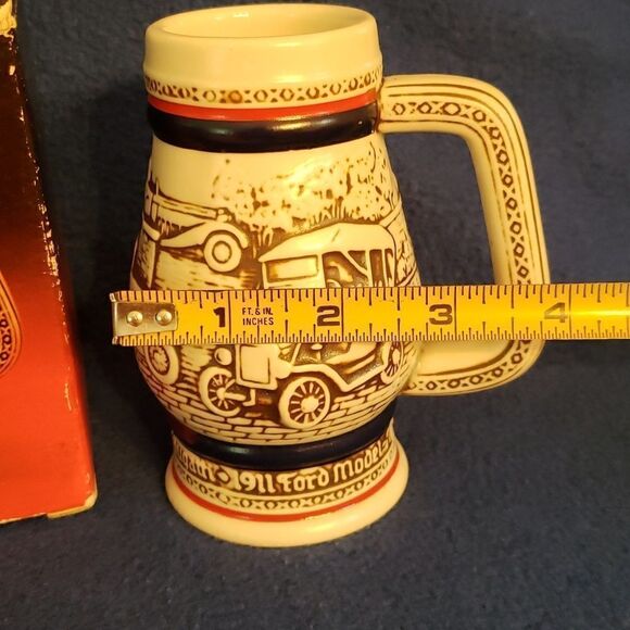 Vintage Avon Mini Stein - Clipper Ships - 1982 - Handcrafted in Brazil - Ceramar - Picture 3 of 9